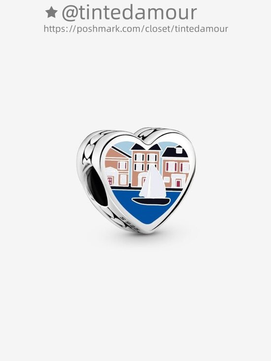 Pandora Mass Heart Charm|Pendant - Picture 1 of 2